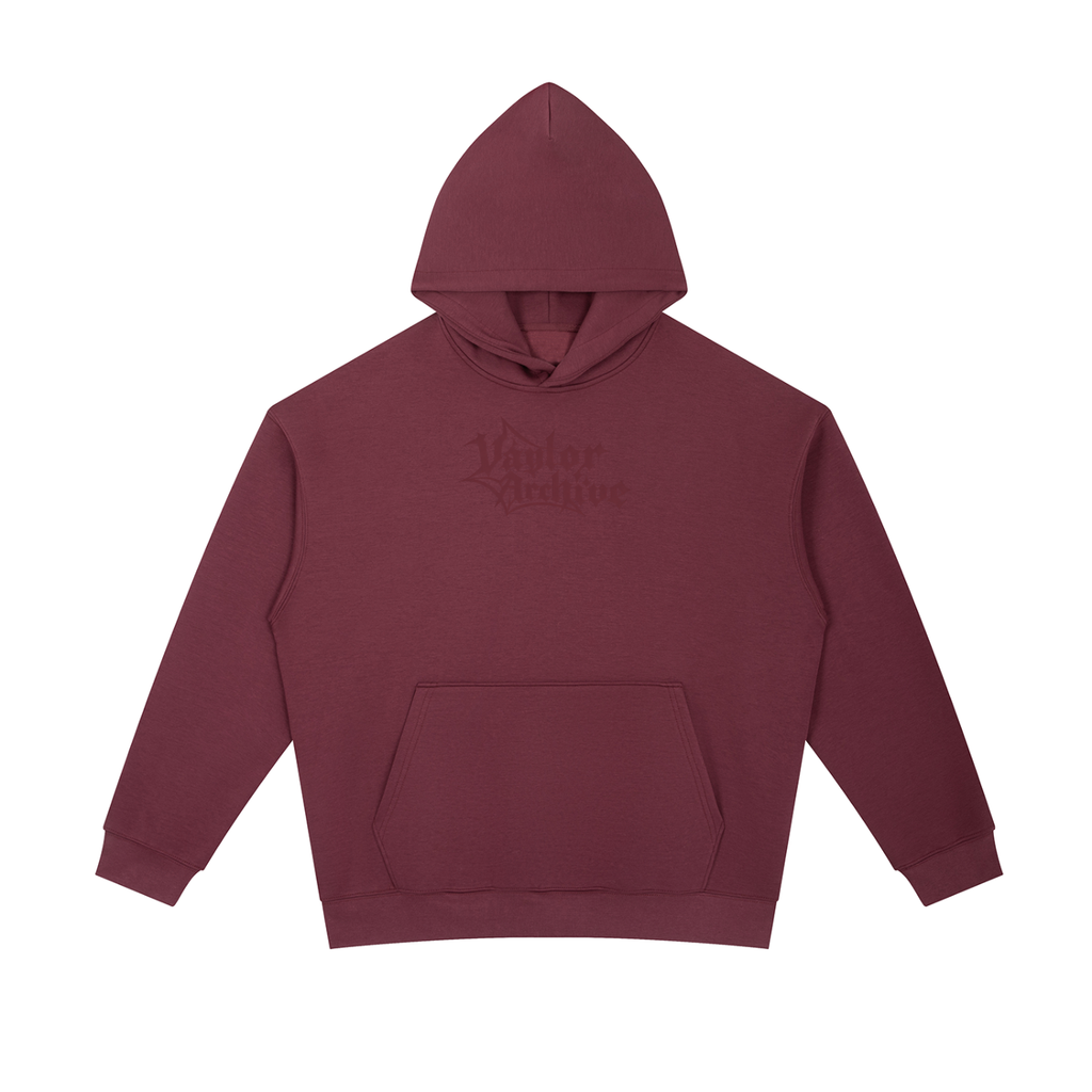 VAYLORARCHIVE BURGUNDY HOODIE