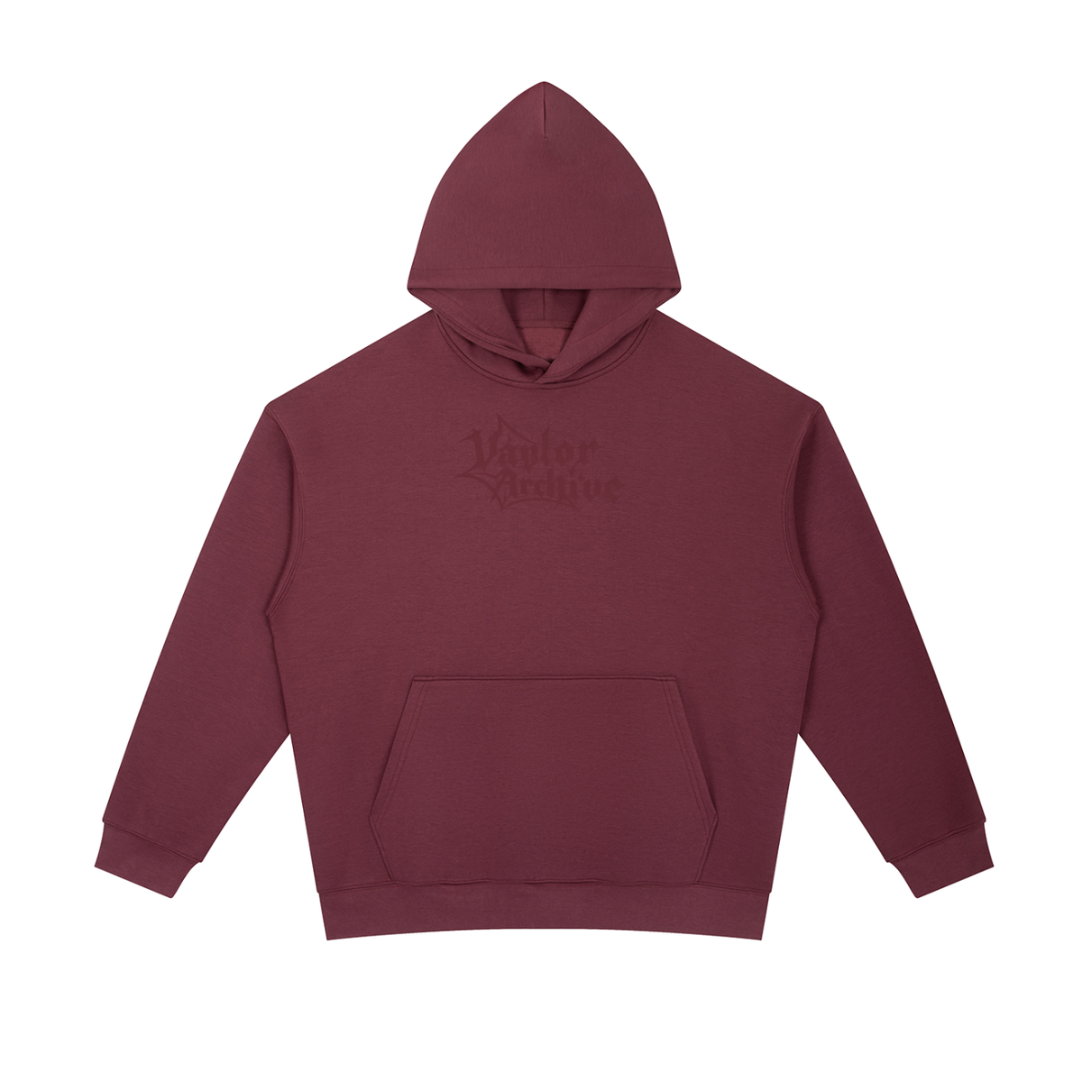 VAYLORARCHIVE BURGUNDY HOODIE