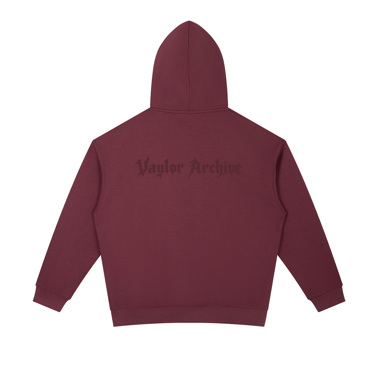 VAYLORARCHIVE BURGUNDY HOODIE