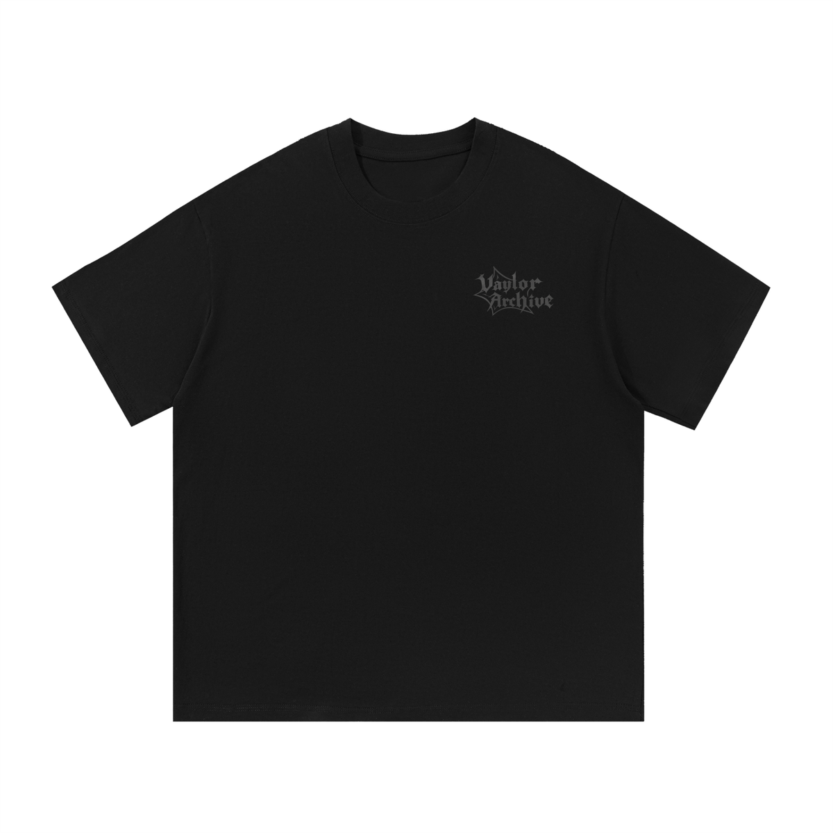 VAYLORARCHIVE BLACK BASIC T-SHIRT